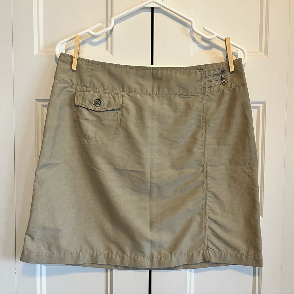 CHLOROPHYLLE Tan/Khaki Size 8 "Maya" Skirt